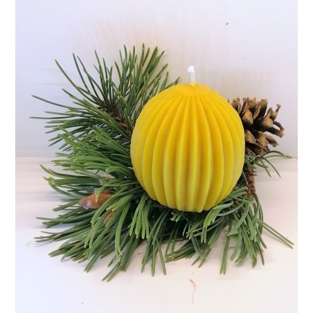 Natūralaus vaško žvakė